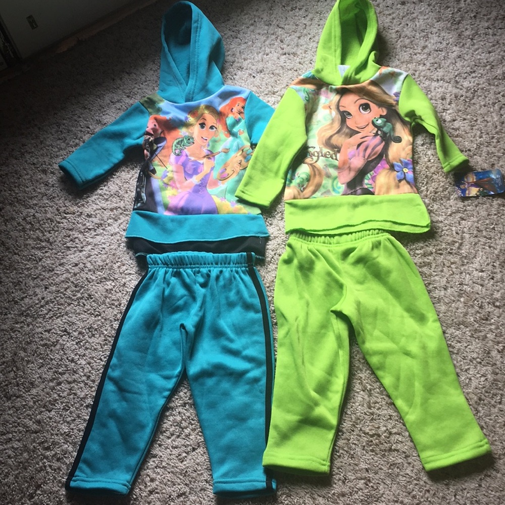 Disney kids 2T jump suits